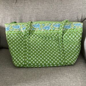 Vera Bradley Miller Bag in Apple Green